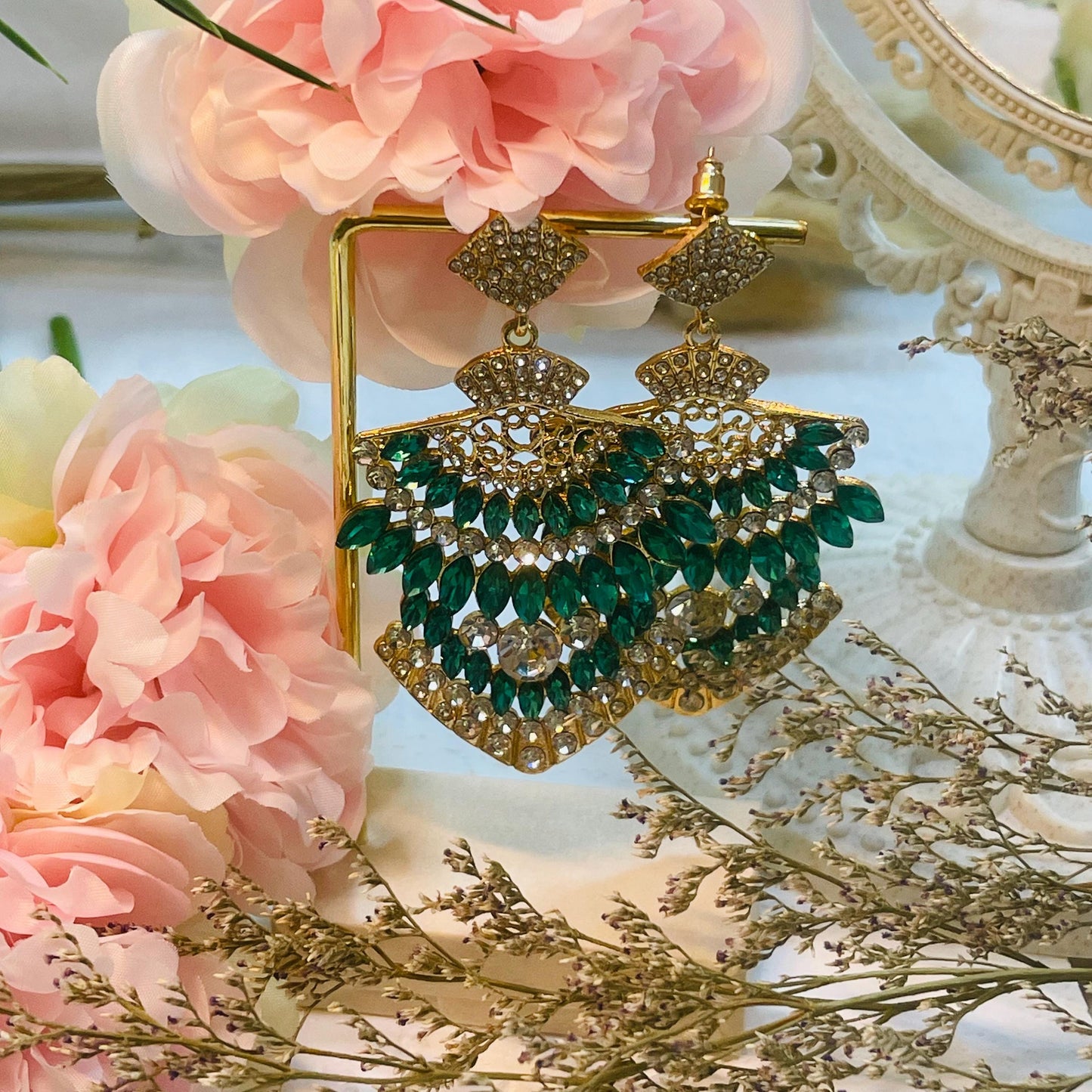 Drop & Dangle Earrings Vintage Inspired Collections | Earrings for Women | 925 sliver or 18k gold plated earring post | Jewelry Gift for Her