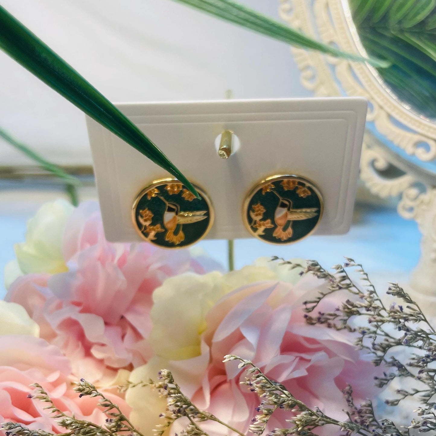 Cottagecore Earrings Collections | Cottage core flower earrings for Women | 925 sliver or 18k gold plated earring post, Jewelry Gift for Her